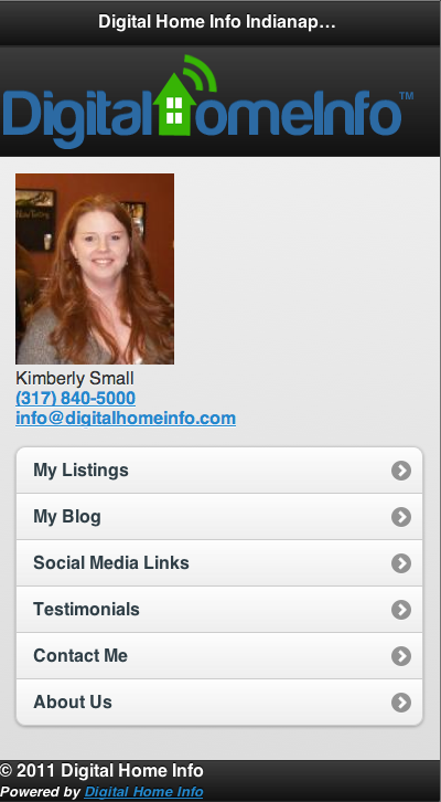 Mobile REALTOR Website